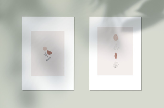 Mockup gratis free carteles posters