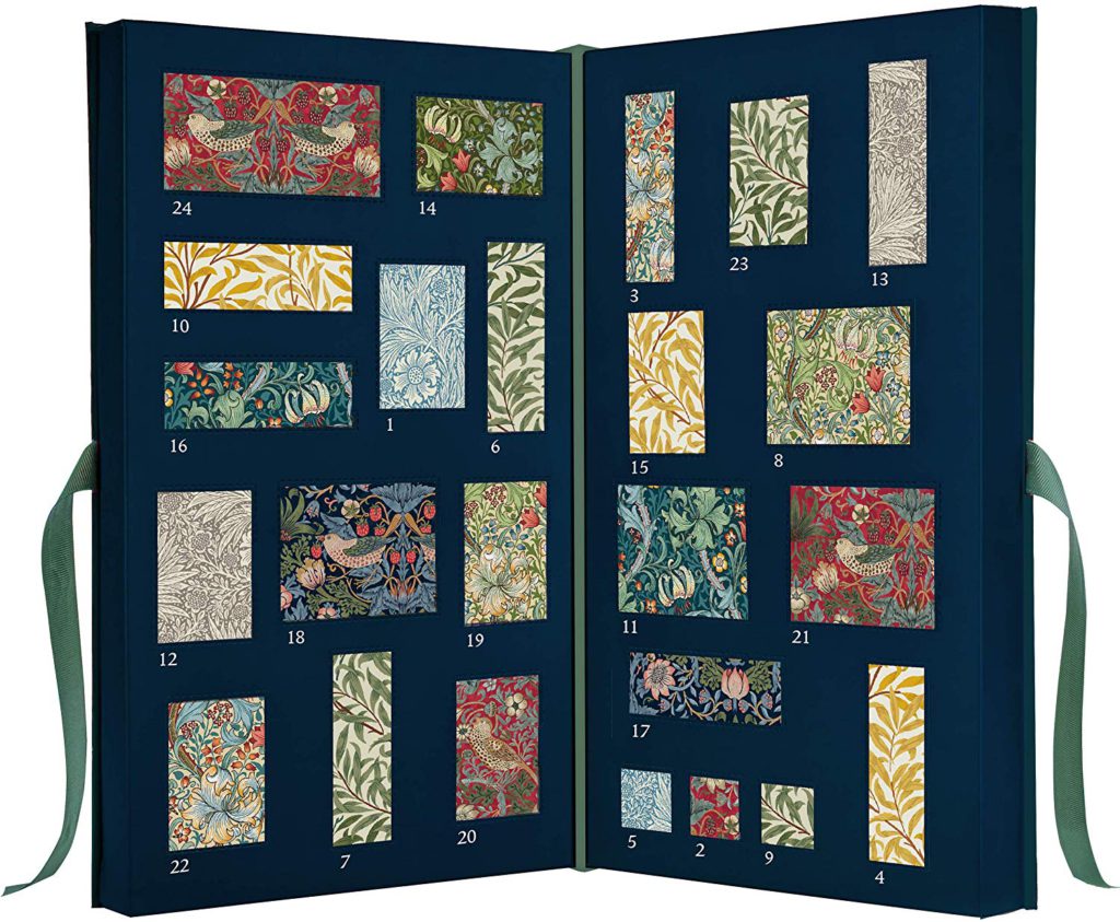 calendario de adviento Morris & Co