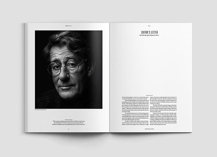 Revistas con estrella Behance Revista Agno