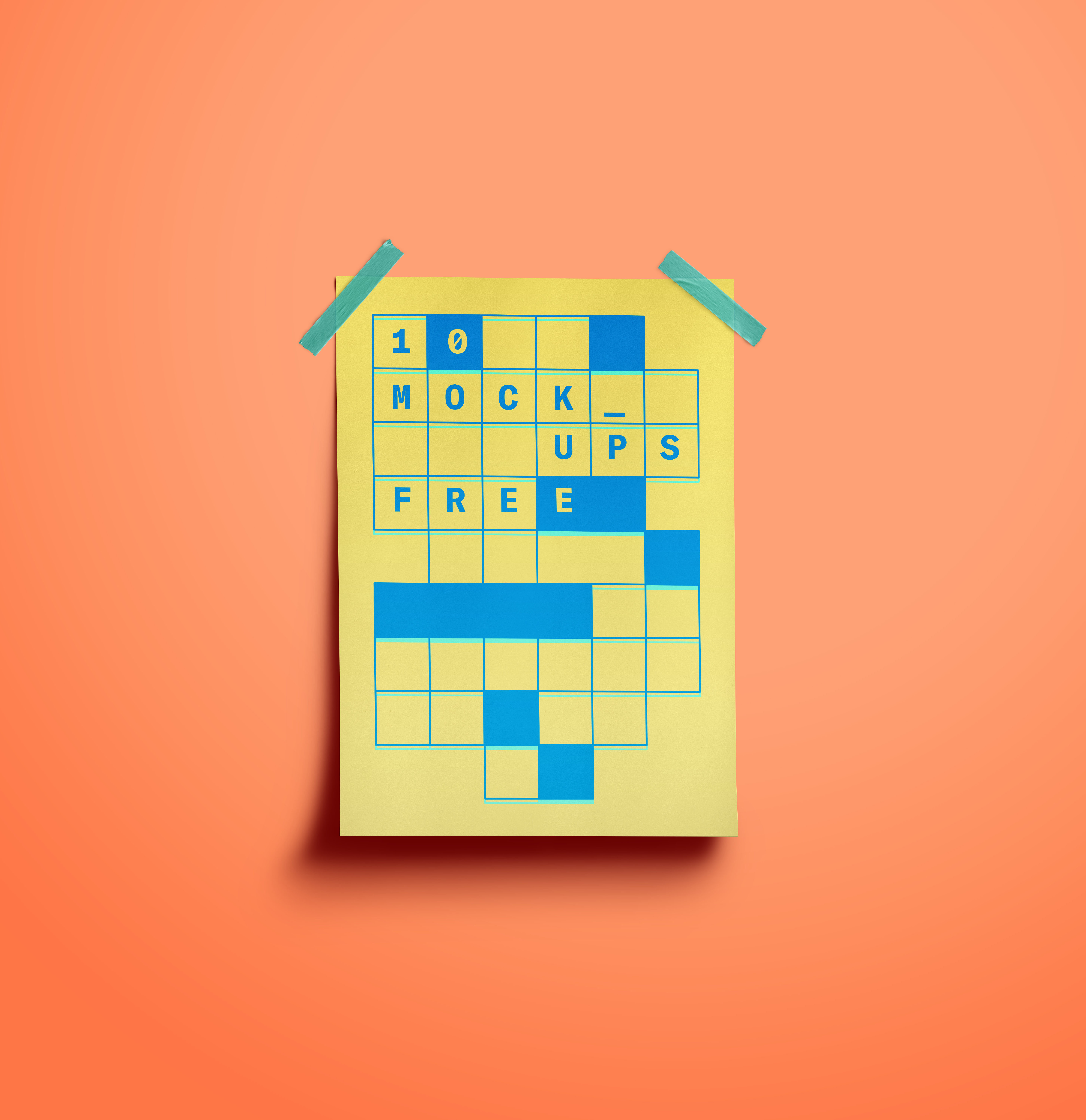 Mockup gratis free carteles posters
