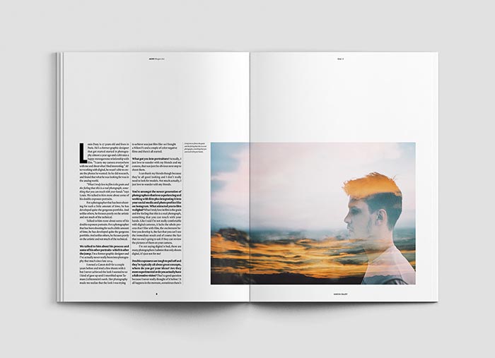 Revistas con estrella Behance Revista Agno