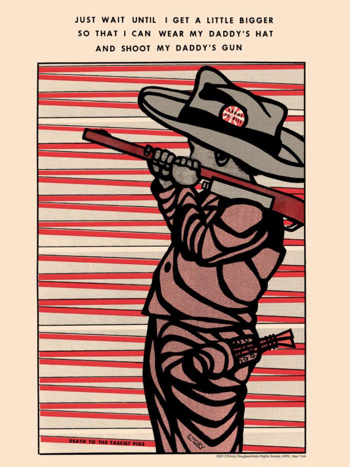 Emory Douglas influencia inspiración Shepard Fairey Obey
