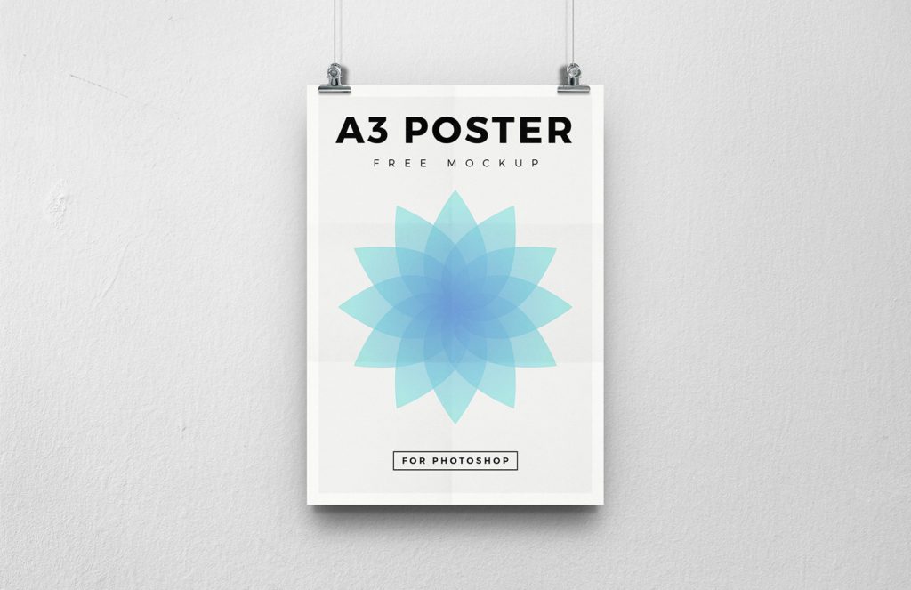 Mockup gratis free carteles posters