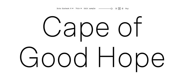 Alternativas a la Helvética Scto-Grotesk-A