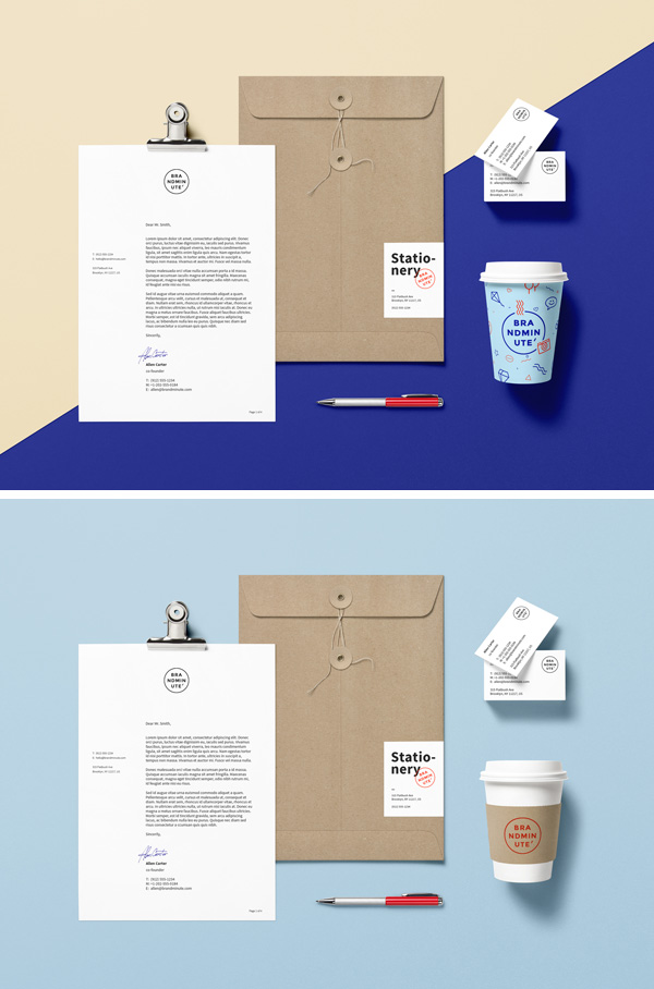 mockups de papelería gratuitos enfoquegaussiano