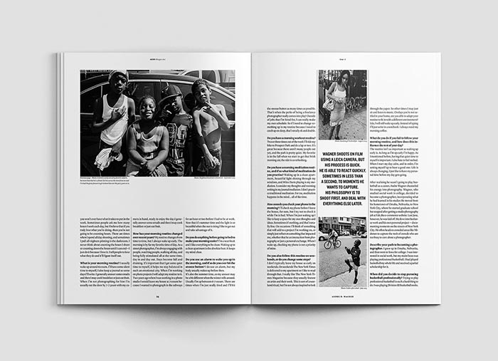 Revistas con estrella Behance Revista Agno