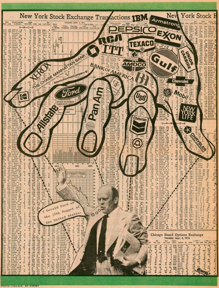 Emory Douglas Collage crítica social