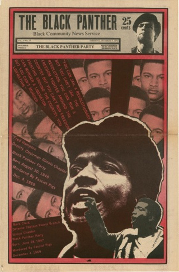 Emory Douglas portada periódico Black Panther