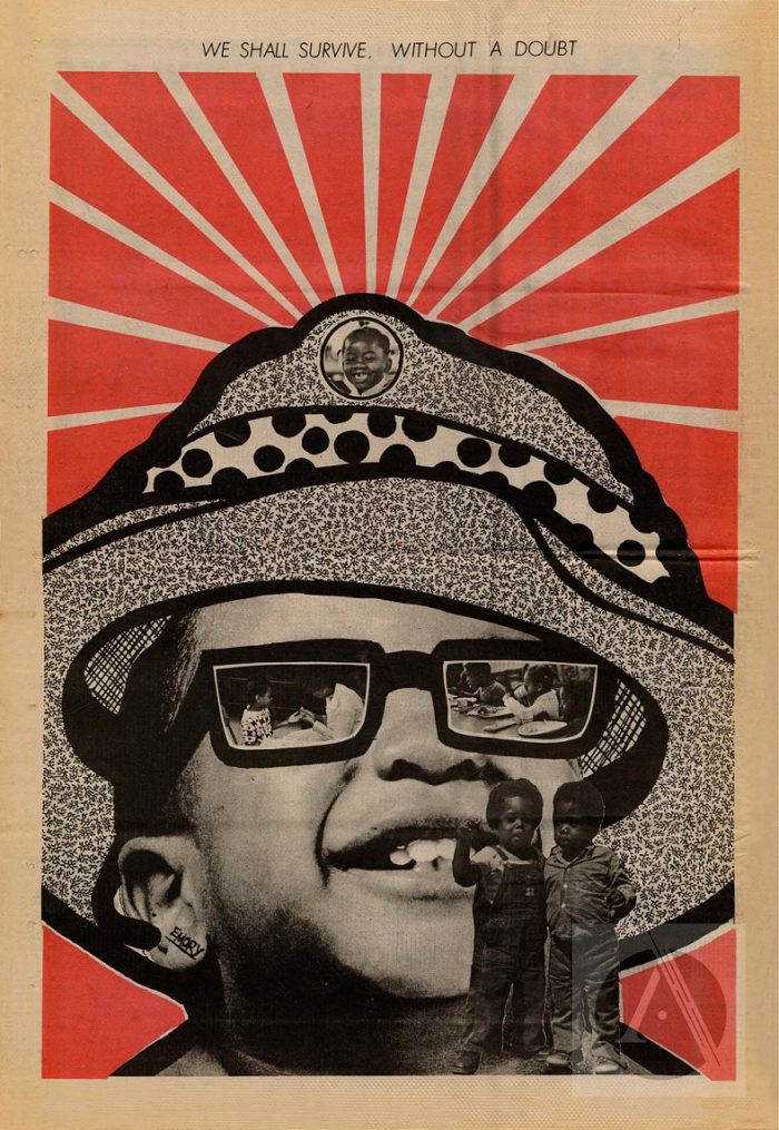 Emory Douglas Collage we shall survive