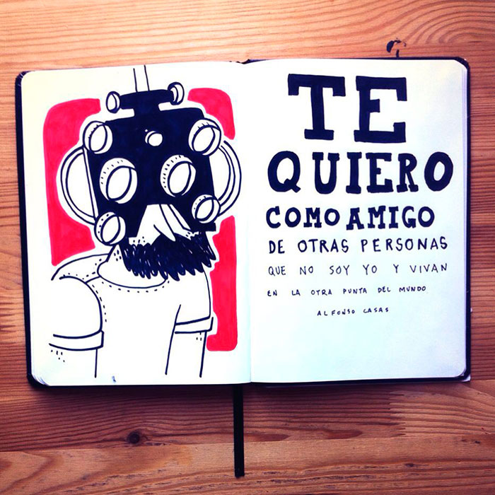 Sentimental Alfonso Casas ilustraciones