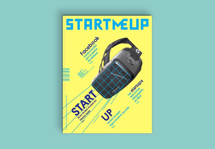 Revistas con estrella Behance StartMeUp Relaja el Coco