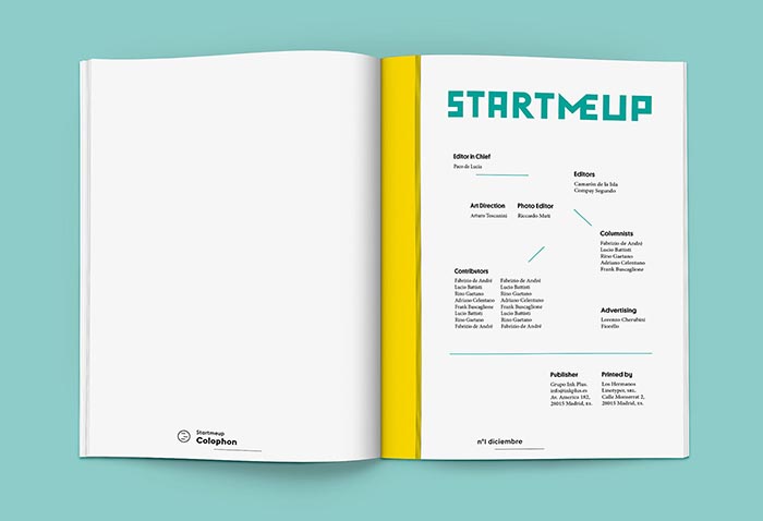 Revistas con estrella Behance StartMeUp Relaja el Coco