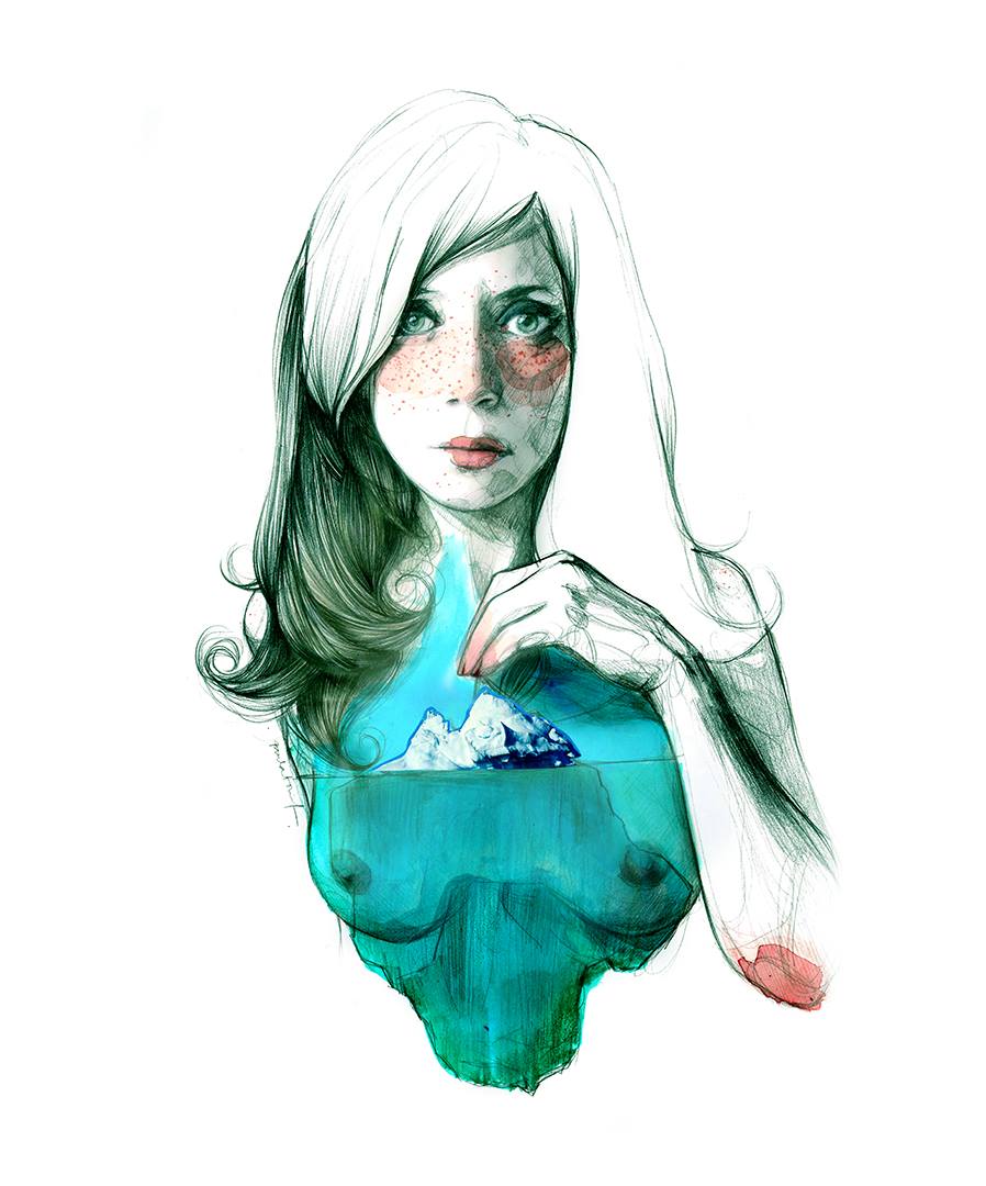 Una niña bonita ilustrada por Paula Bonet 980103_516687708381164_800542995_o