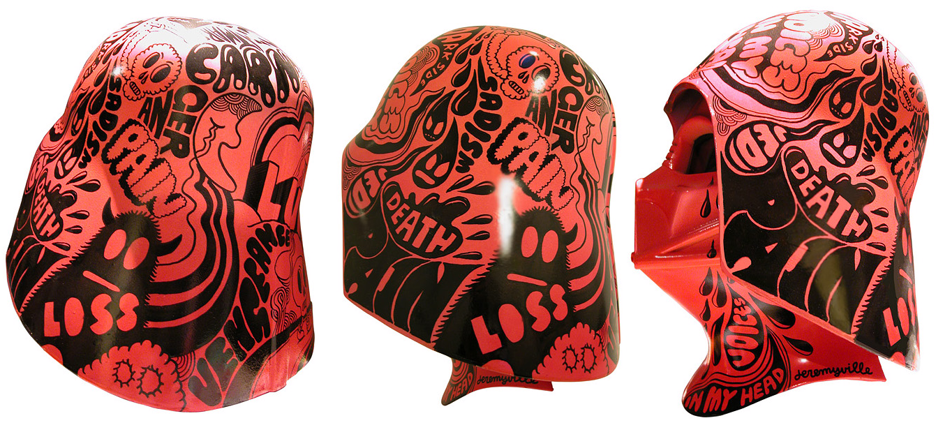 Vinilos en Darth Vader por Jeremyville jeremyville_darth_vader