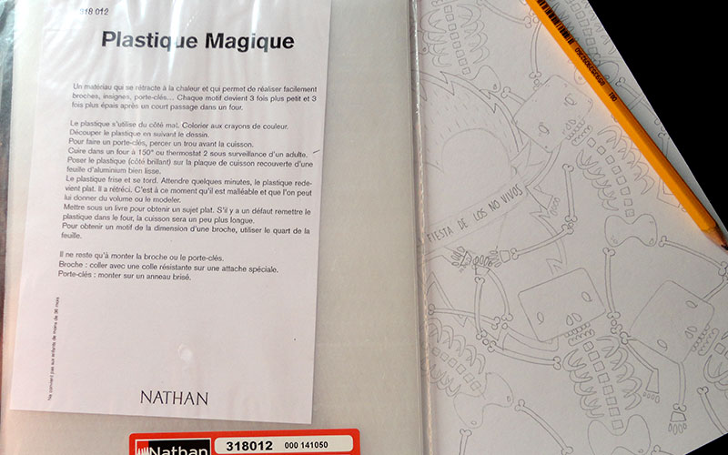 existen varios tipos de plásticos mágicos: blancos, negros, transparentes y de colores plásticomágico 2
