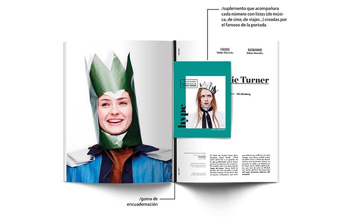 Revistas con estrella Behance Hype Roberto Espartero