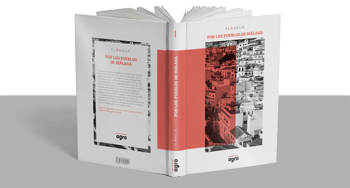 Diseño de colección, cubiertas y tripas para libros de rutas gastronómicas y turísticas, publicado por Agromedia.