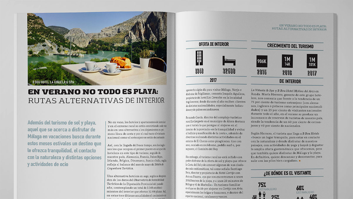 Diseño de colección, cubiertas y tripas para libros de rutas gastronómicas y turísticas, publicado por Agromedia.