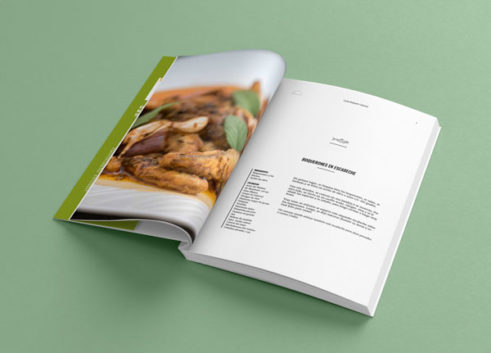 Rocío Manzanares, proyecto para Agro Editorial Páginas interiores diseñadas por Rocío Manzanares