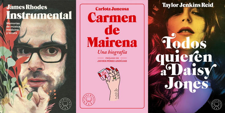 Selección de portadas de libros de la editorial Blackie Books. Editoriales que destacan por el diseño de sus libros. La Gauss