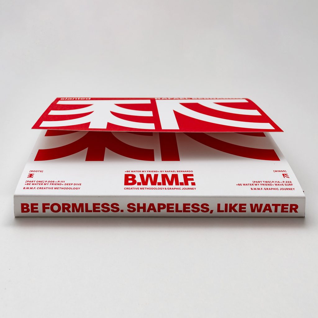 Be Water my friend. Libro de Slanted.