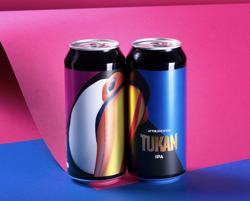 Etiquetas de cerveza de Attik Brewery LaGauss