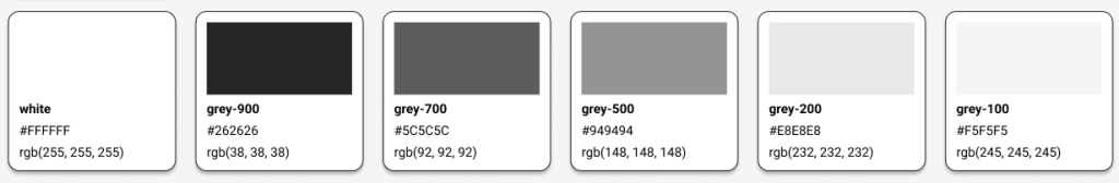 Los atributos de color se muestran en código hexadecimal y en RGB en este plugin de Figma.