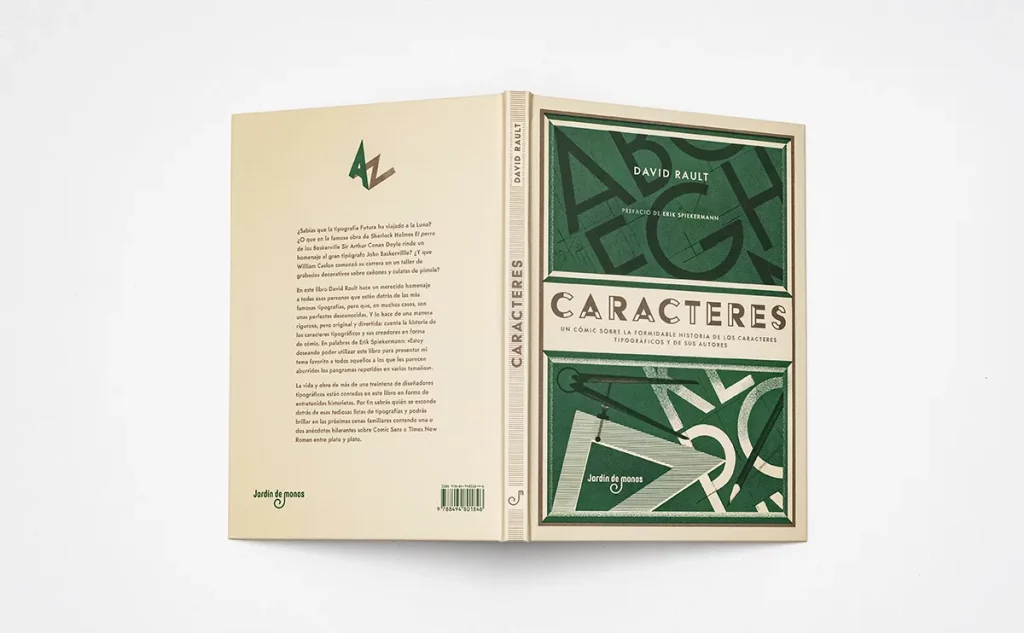 Libro Carácteres portada