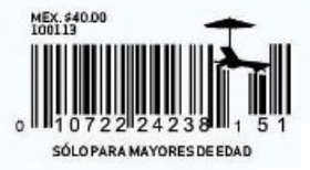 Código de barras creativo - Esquire sombrilla