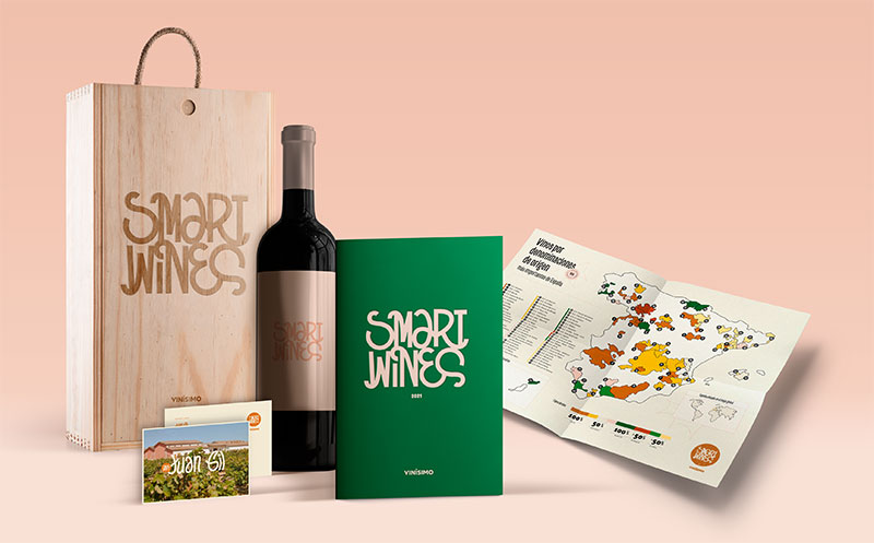 Catálogo de vinos.