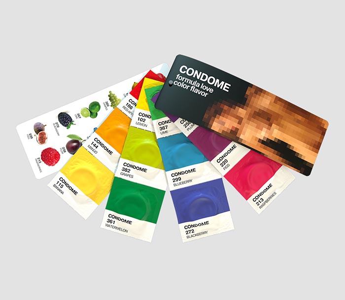 Packaging original condones Dark Design Group Condome