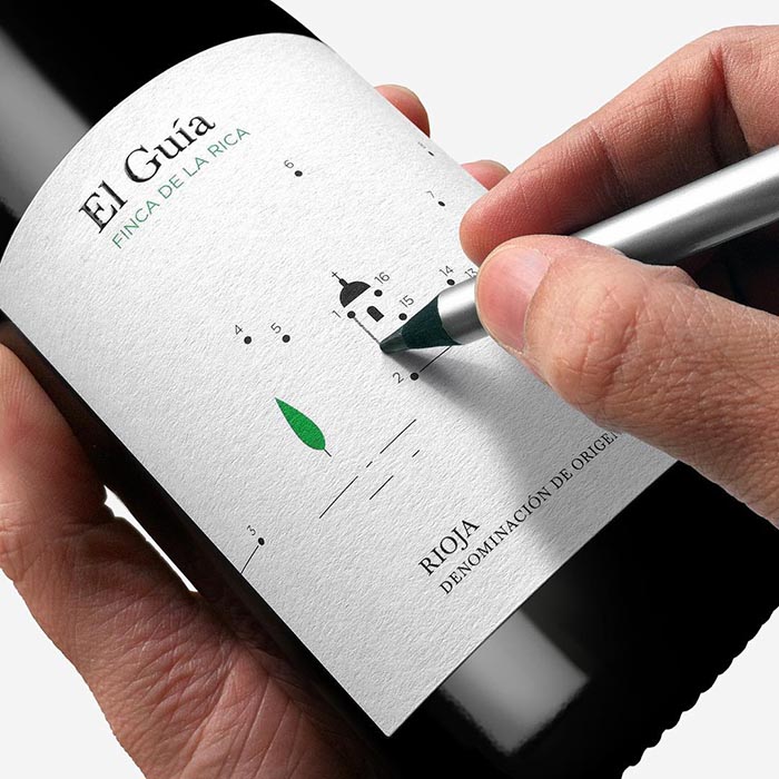 Packaging creativo vino Dorian Finda de la Rica