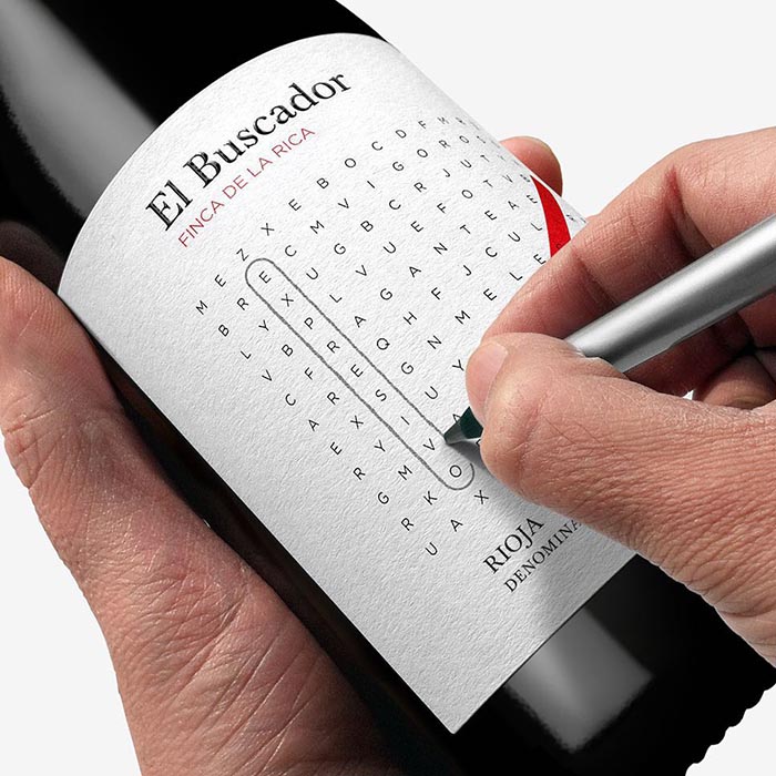 Packaging creativo vino Dorian Finda de la Rica