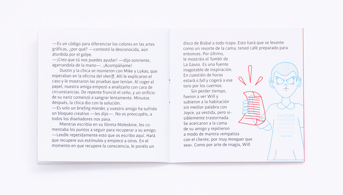Gaussidiana. Un fanzine realizado por las alumnas y alumnos del Máster en diseño editorial de La Gauss