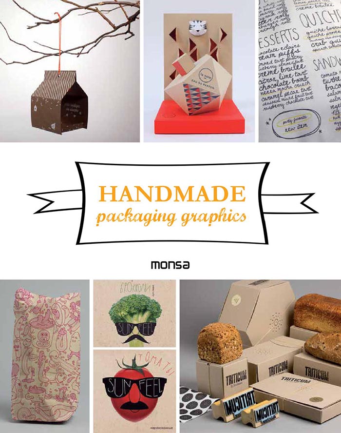 Handmade packaging graphics libro