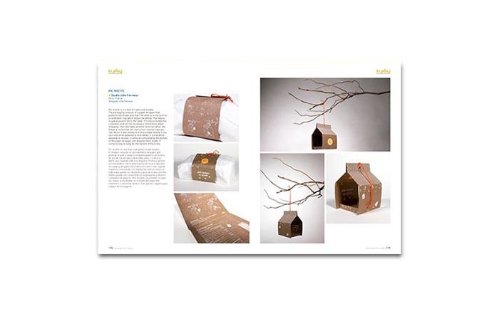 Handmade packaging graphics libro
