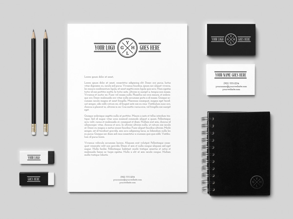 identidad corporativa mockup