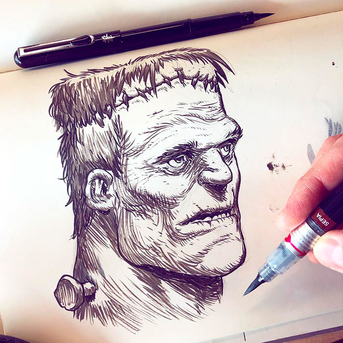 qué es Inktober como participar 2019
