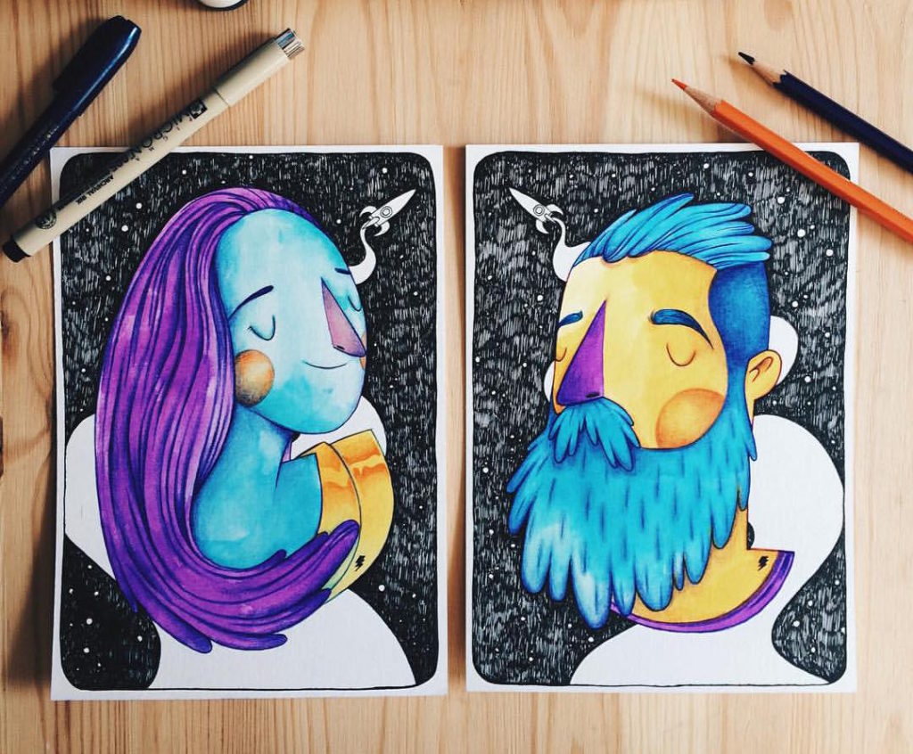 Mejores ilustradores Instagram Jotaká illustration