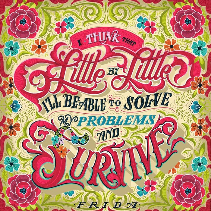 Lettering feminista