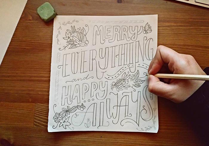 Feminismo lettering