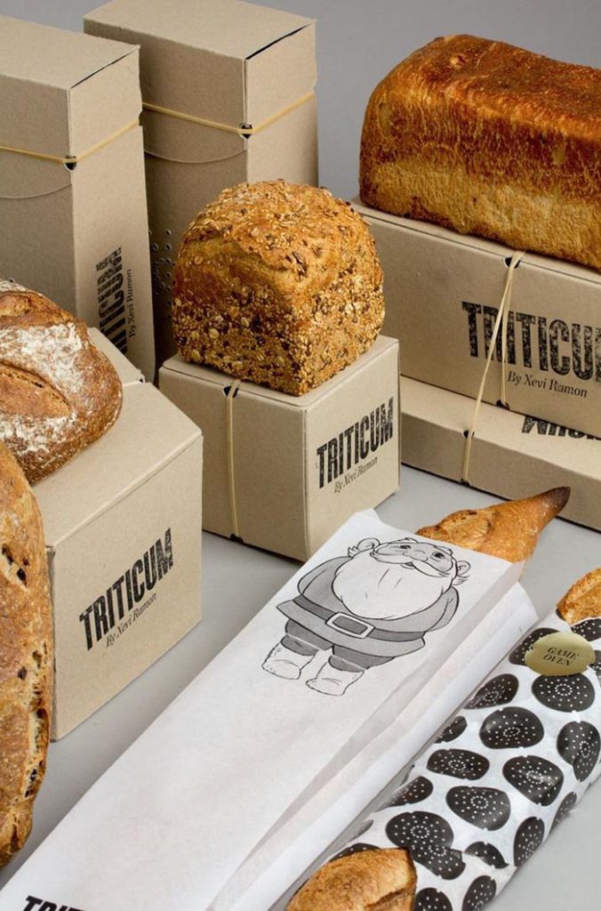 Packaging original pan Triticum losiento David Gnomo
