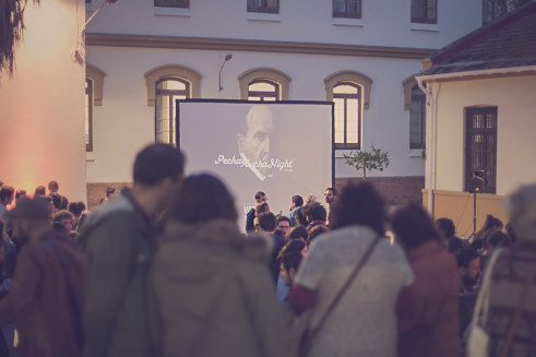 Imagen de una edición del PechaKucha Málaga PechaKucha Málaga. Foto de marinamluna.