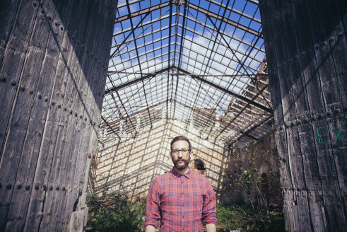 Foto de Damián López, por Marina M. Luna Damián López. Foto de Marina M. Luna.