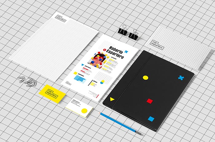 Diseñador gráfico marca personal