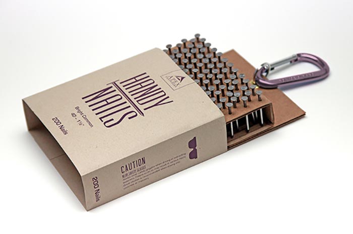 Packaging original Melissa Archer Nails