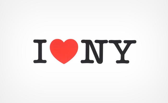 Milton Glaser I love NY logos marcas