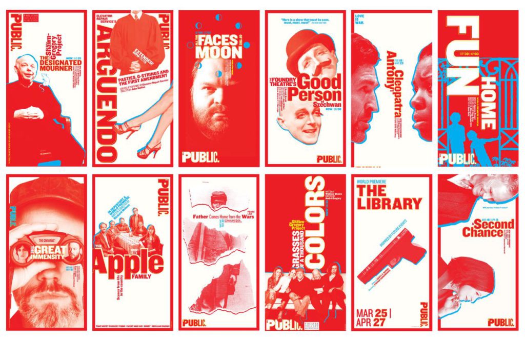 Paula Scher Teatro Nueva York