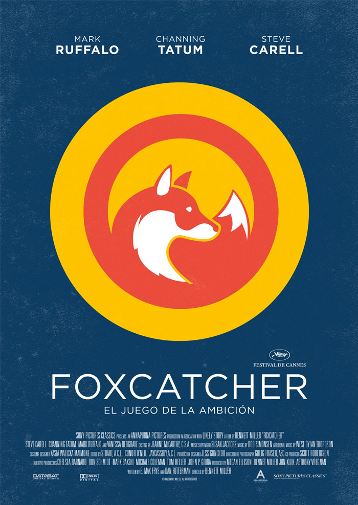 Cartel alternativo Foxcatcher