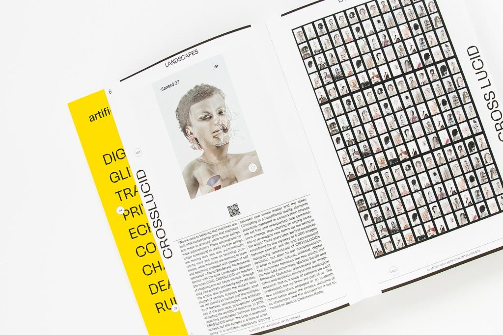 Slanted magazine, número dedicado a la inteligencia artificial.